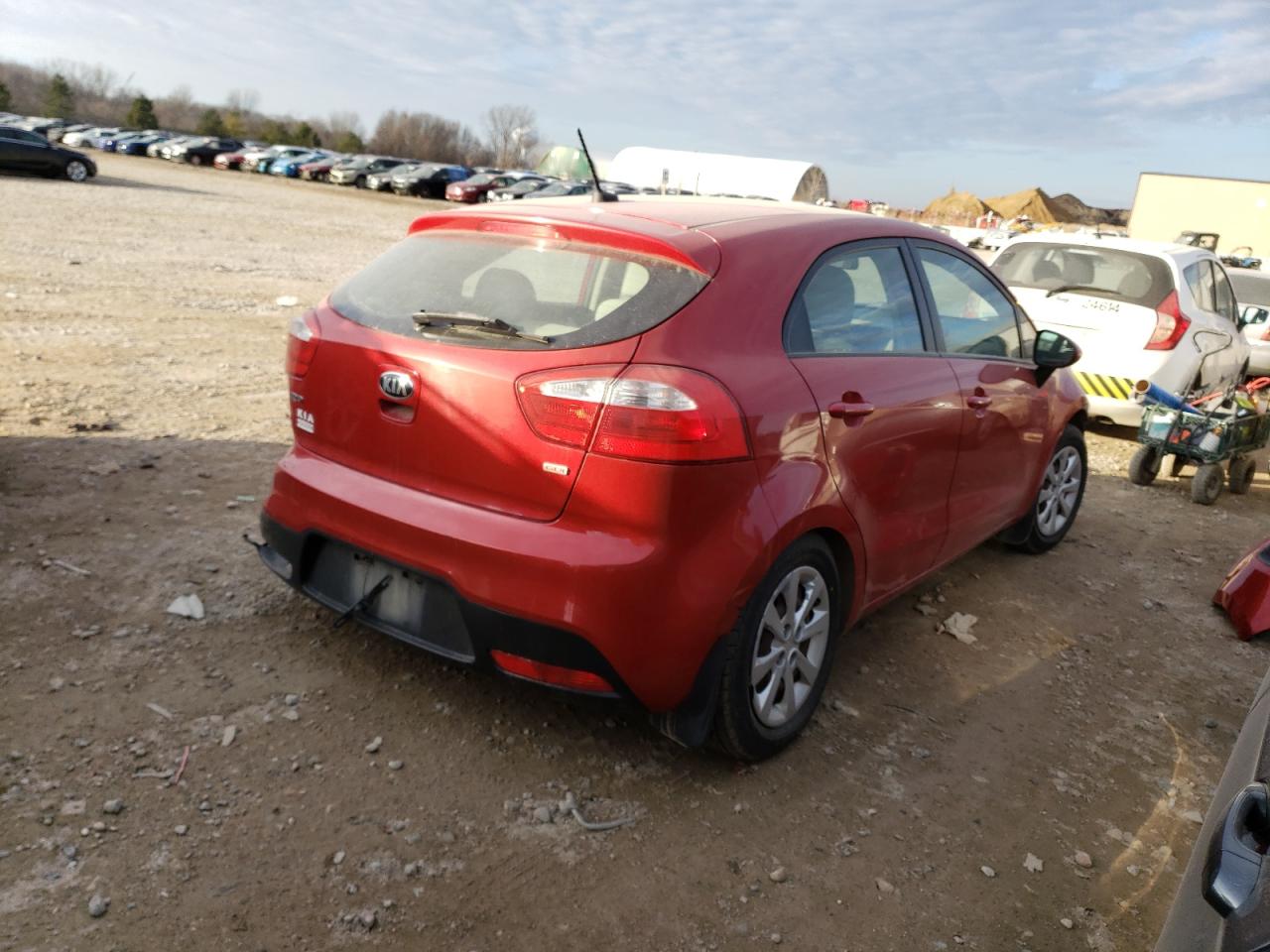 Image 3 of 2013 KIA RIO LX 2013 with VIN KNADM5A39D6307033