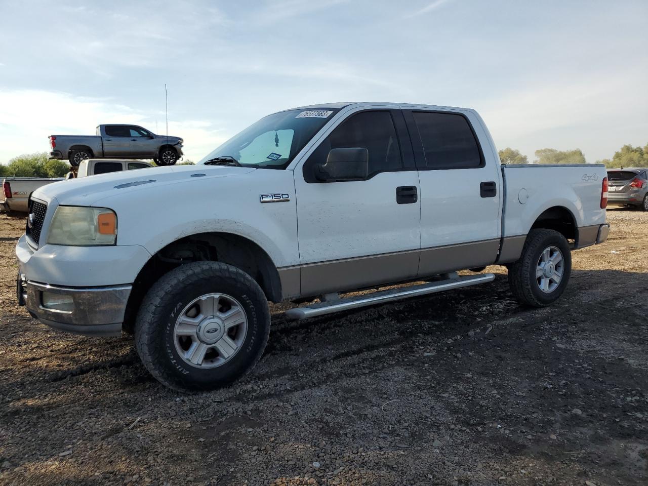Image 1 of 2004 FORD F150 SUPERCREW 2004 with VIN 1FTPW14524KD73821
