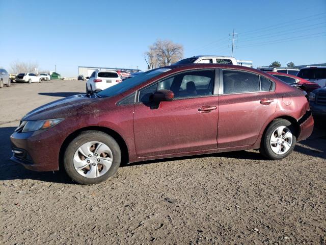 Obraz 1 z 2014 HONDA CIVIC LX 2014 z VIN 19XFB2F59EE073451
