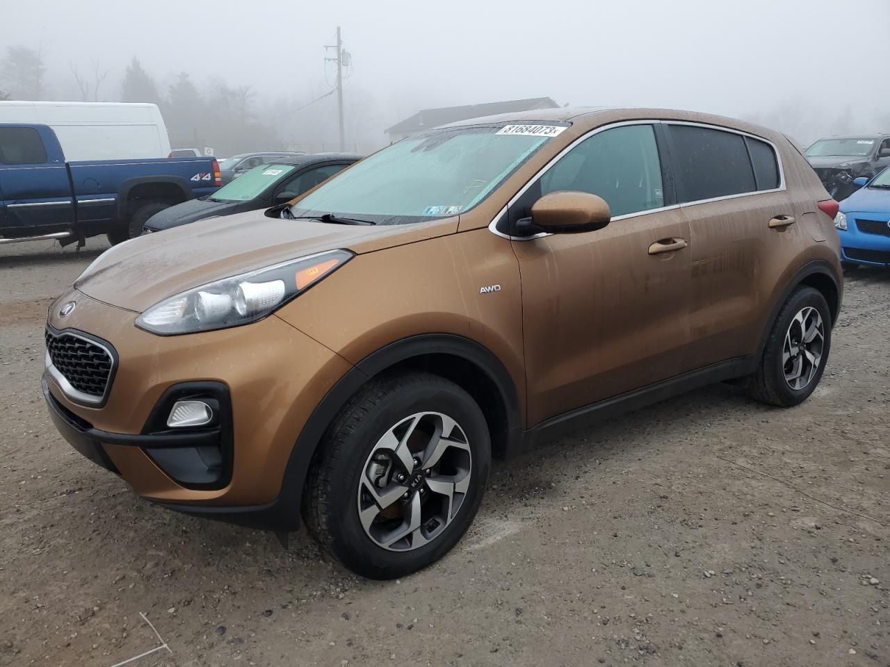 Изображение 1 2020 KIA SPORTAGE LX 2020 с VIN KNDPMCAC3L7733572