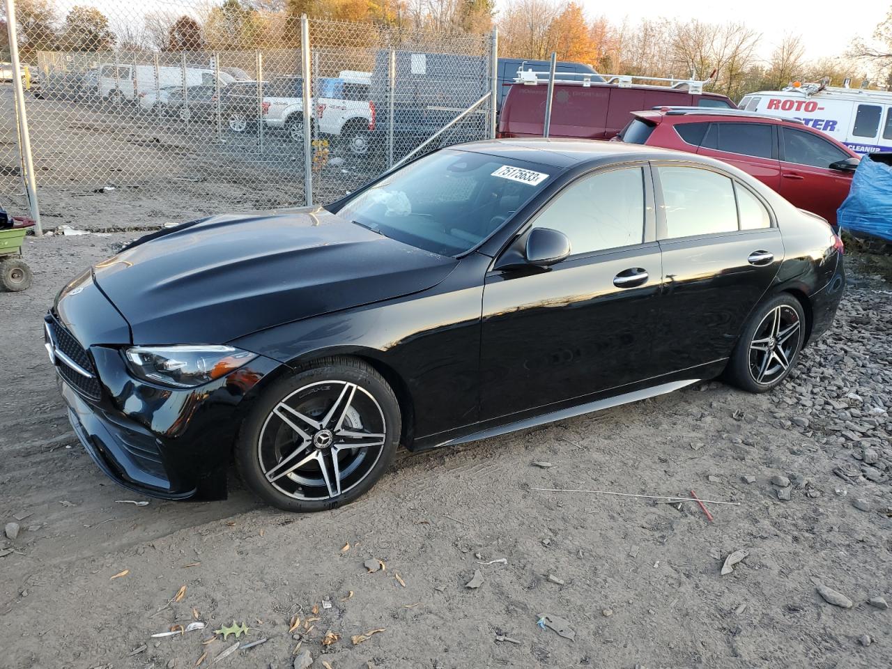 Изображение 1 2022 MERCEDES-BENZ C 300 4MATIC 2022 с VIN W1KAF4HB0NR055749
