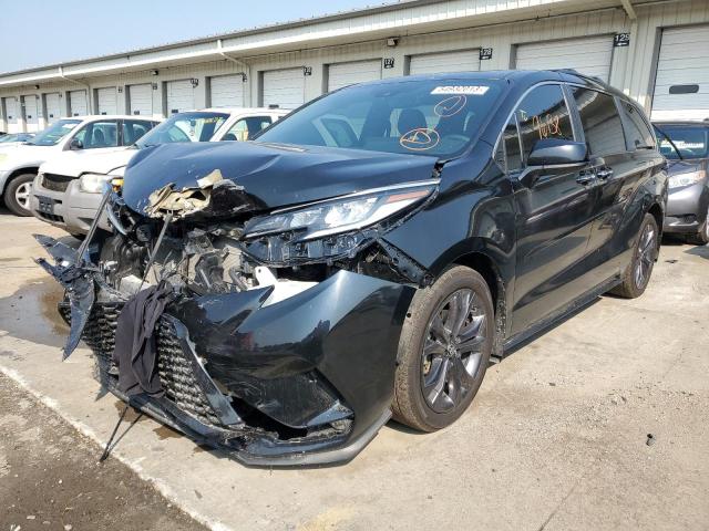 Изображение 1 2022 TOYOTA SIENNA XSE 2022 с VIN 5TDXRKEC7NS087337
