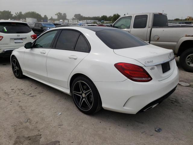 Image 3 of 2017 MERCEDES-BENZ C 300 4MATIC 2017 with VIN 55SWF4KB0HU207109