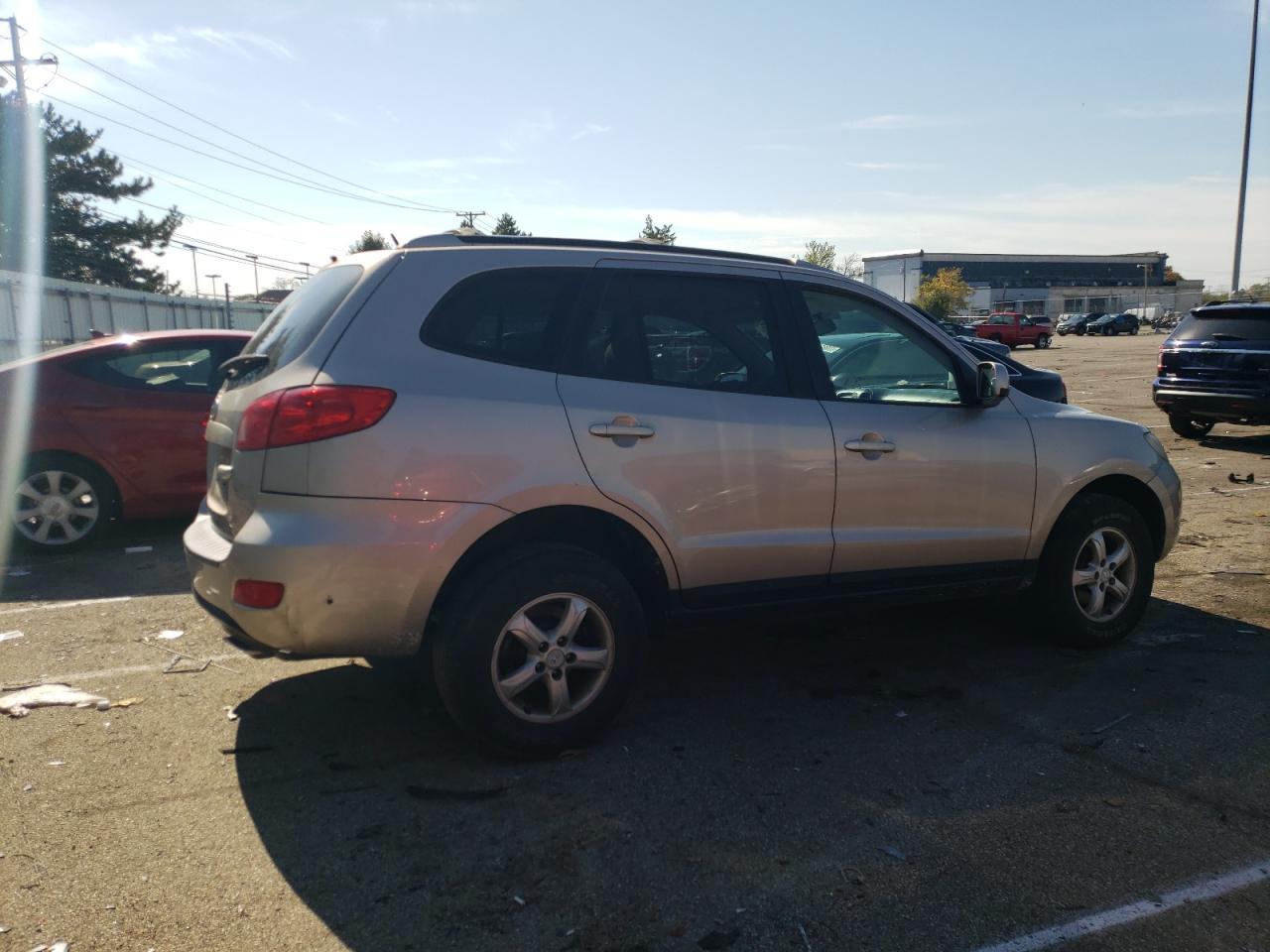 Image 3 of 2007 HYUNDAI SANTA FE GLS 2007 with VIN 5NMSG13D37H067307