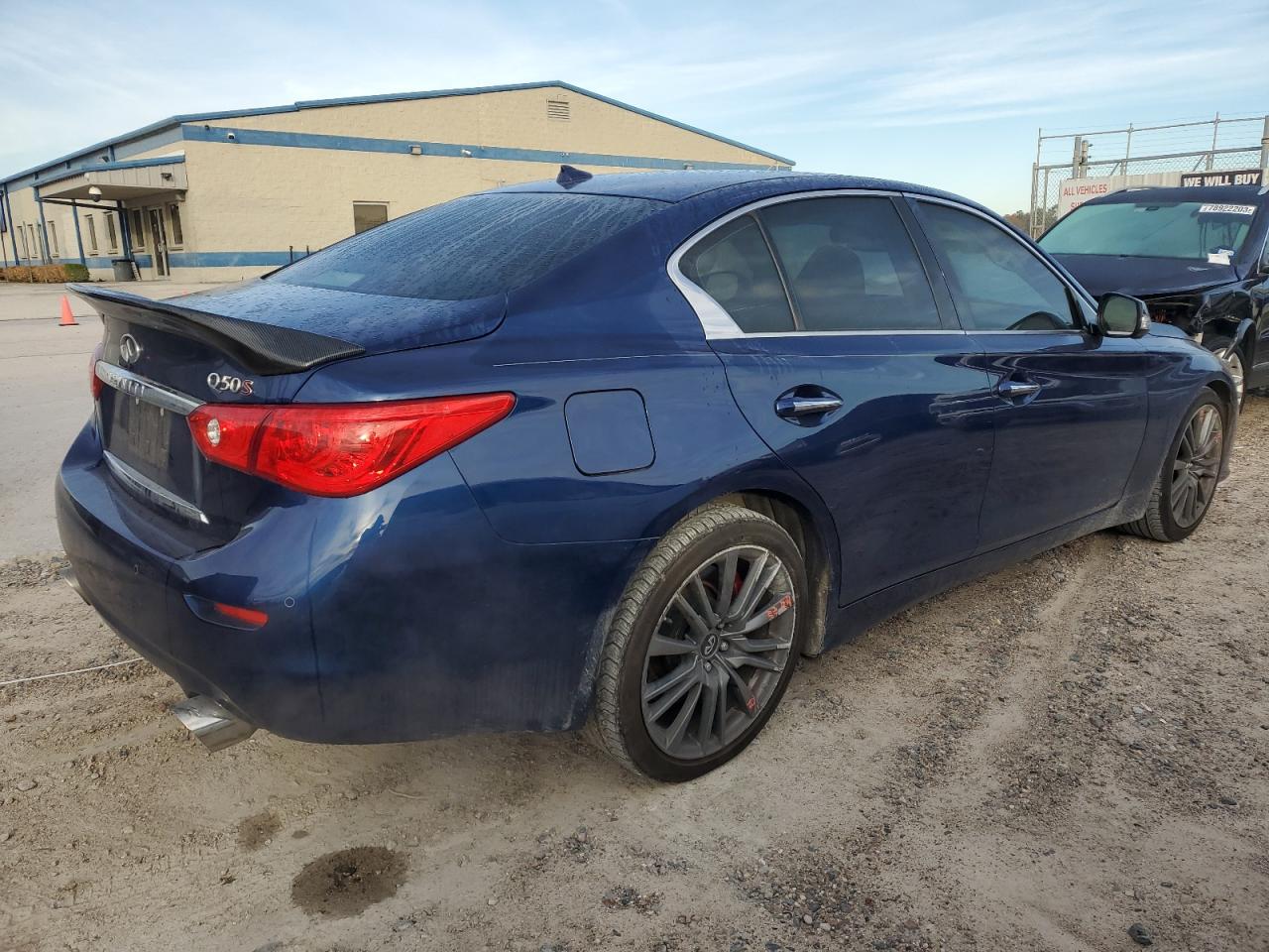 Image 3 of 2017 INFINITI Q50 RED SPORT 400 2017 with VIN JN1FV7AP2HM850736