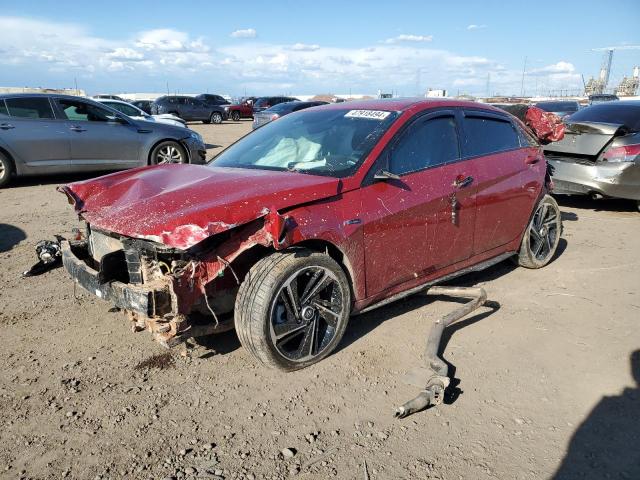 Изображение 1 2021 HYUNDAI ELANTRA N LINE 2021 с VIN KMHLR4AF6MU108548