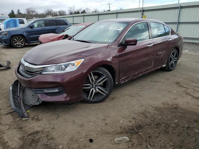 Image 1 of 2017 HONDA ACCORD SPORT 2017 with VIN 1HGCR2F57HA308307
