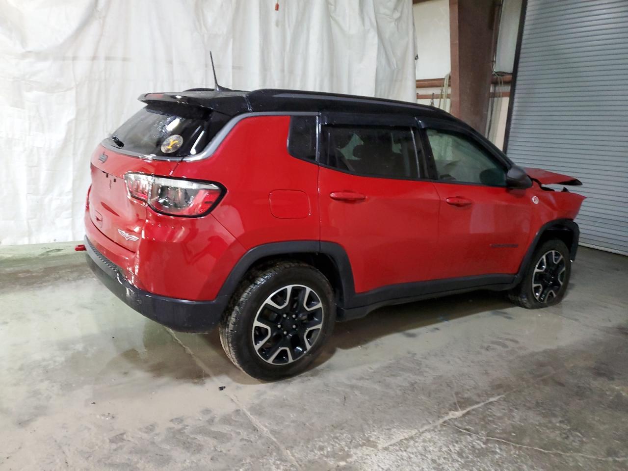 Image 3 of 2021 JEEP COMPASS TRAILHAWK 2021 with VIN 3C4NJDDB3MT525312