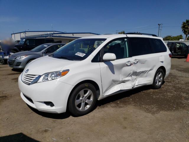 Изображение 1 2016 TOYOTA SIENNA LE 2016 с VIN 5TDKK3DC1GS725820