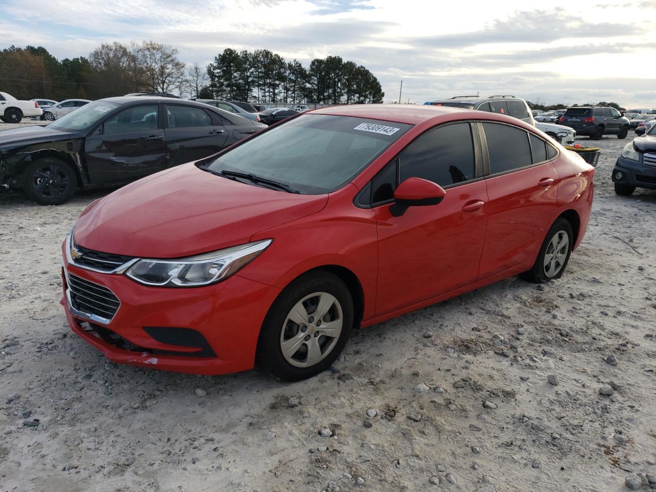 Изображение 1 2018 CHEVROLET CRUZE LS 2018 с VIN 1G1BC5SM3J7225737