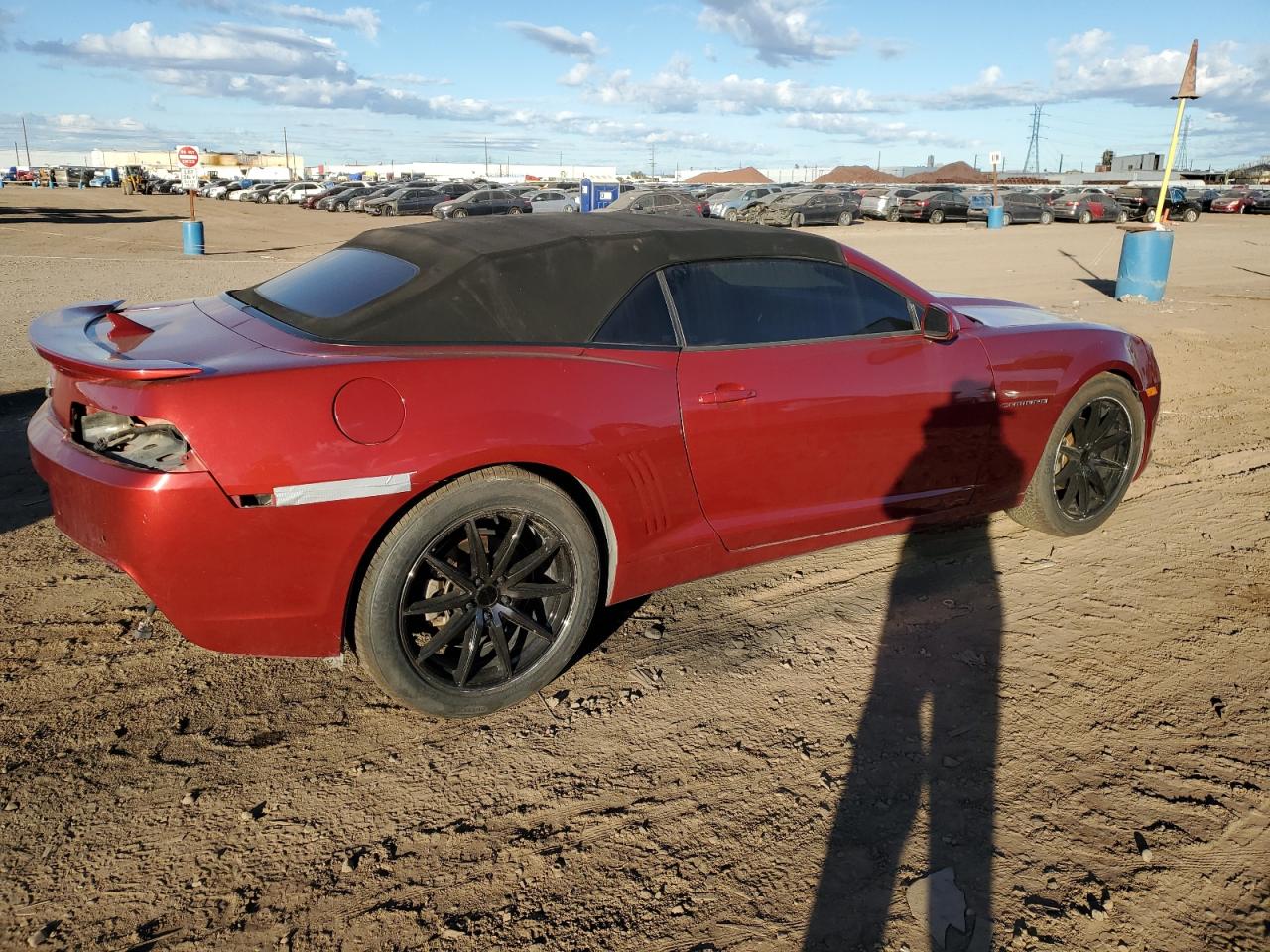 Image 3 of 2015 CHEVROLET CAMARO LT 2015 with VIN 2G1FD3D3XF9205644