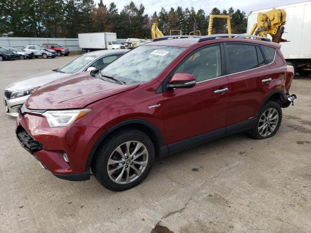 Image 1 of 2018 TOYOTA RAV4 HV LIMITED 2018 with VIN JTMDJREV8JD199543