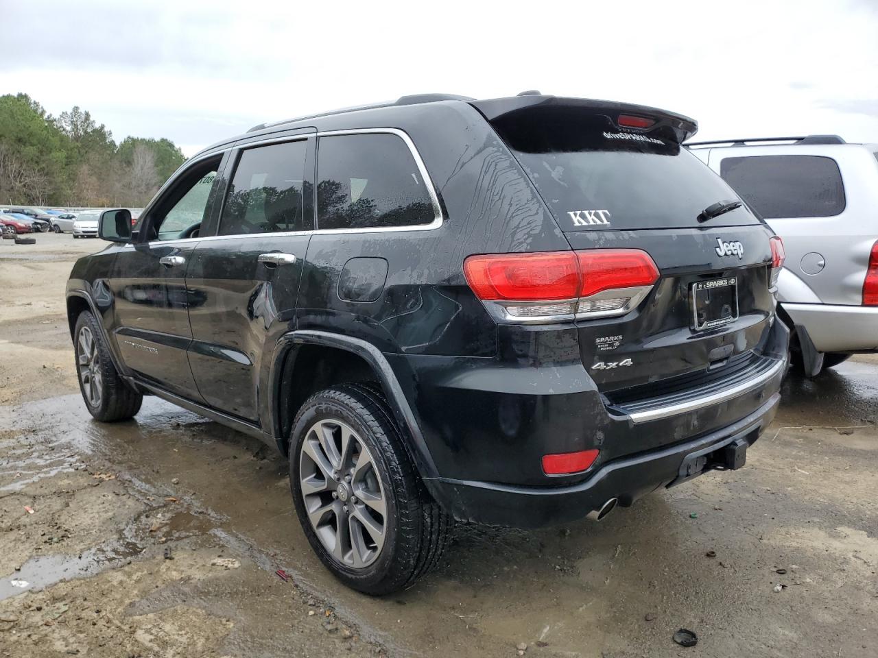 Изображение 2 2017 JEEP GRAND CHEROKEE OVERLAND 2017 с VIN 1C4RJFCGXHC727365