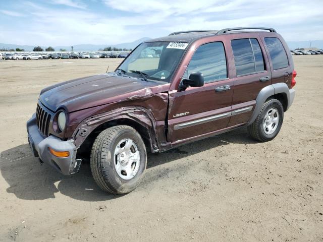 Image 1 of 2004 JEEP LIBERTY SPORT 2004 with VIN 1J4GL48K34W260974