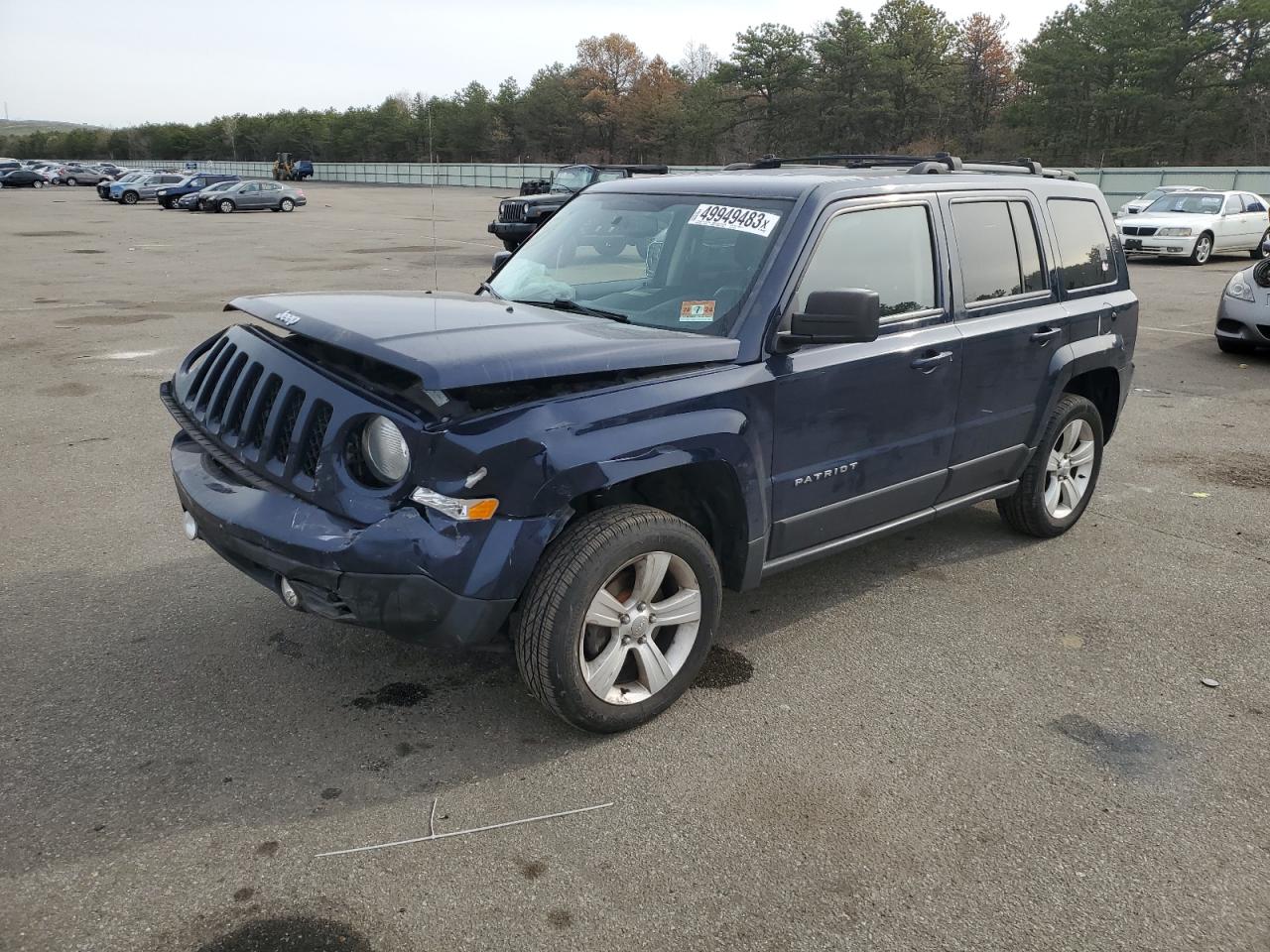Image 1 of 2015 JEEP PATRIOT LATITUDE 2015 with VIN 1C4NJRFB6FD215335