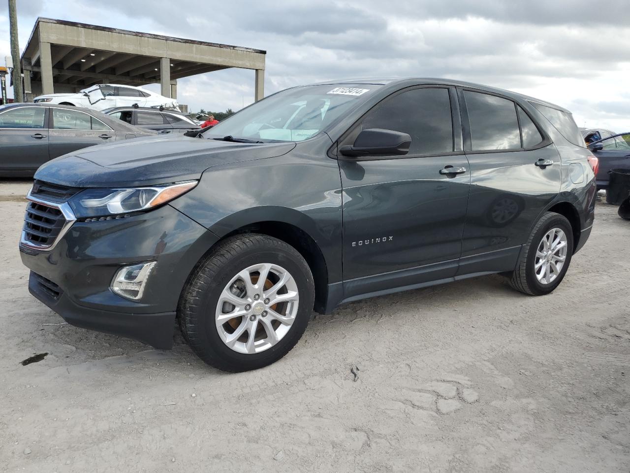 Image 1 of 2018 CHEVROLET EQUINOX LS 2018 with VIN 3GNAXHEV6JS618248