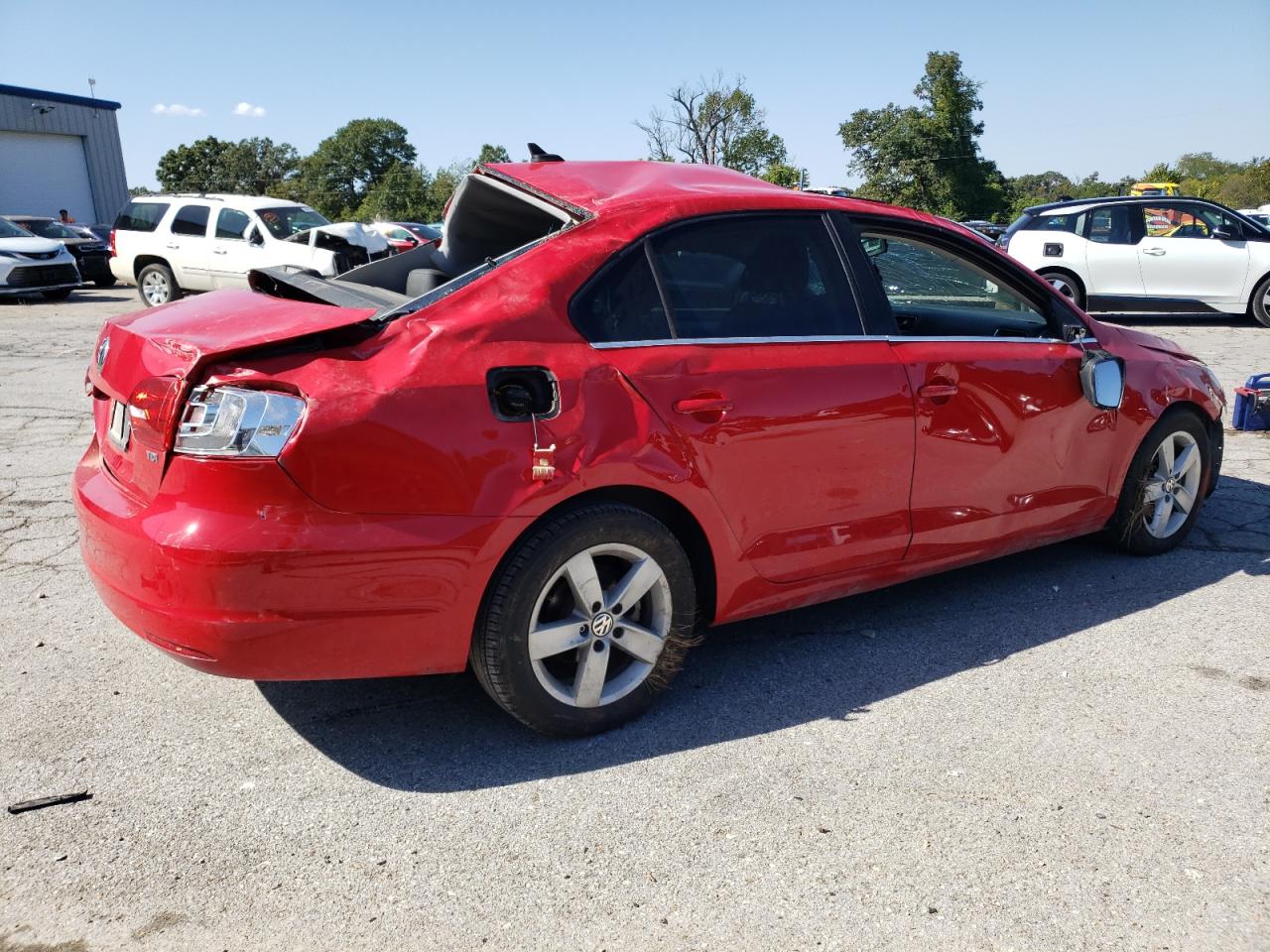 Image 3 of 2012 VOLKSWAGEN JETTA TDI 2012 with VIN 3VWLL7AJ8CM428742