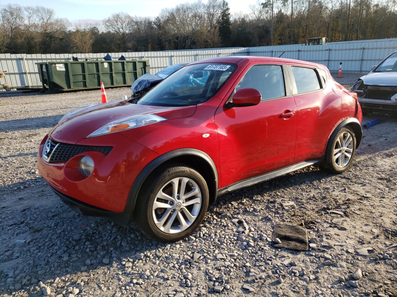 Image 1 of 2014 NISSAN JUKE S 2014 with VIN JN8AF5MR0ET351462