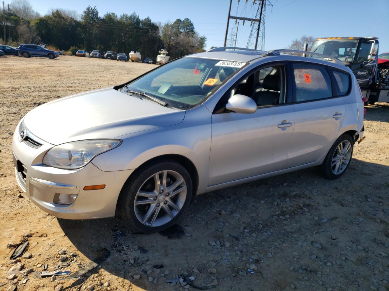 Image 1 of 2012 HYUNDAI ELANTRA TOURING GLS 2012 with VIN KMHDC8AE6CU152519