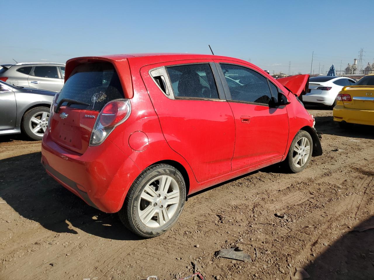 Image 3 of 2014 CHEVROLET SPARK LS 2014 with VIN KL8CB6S99EC590817