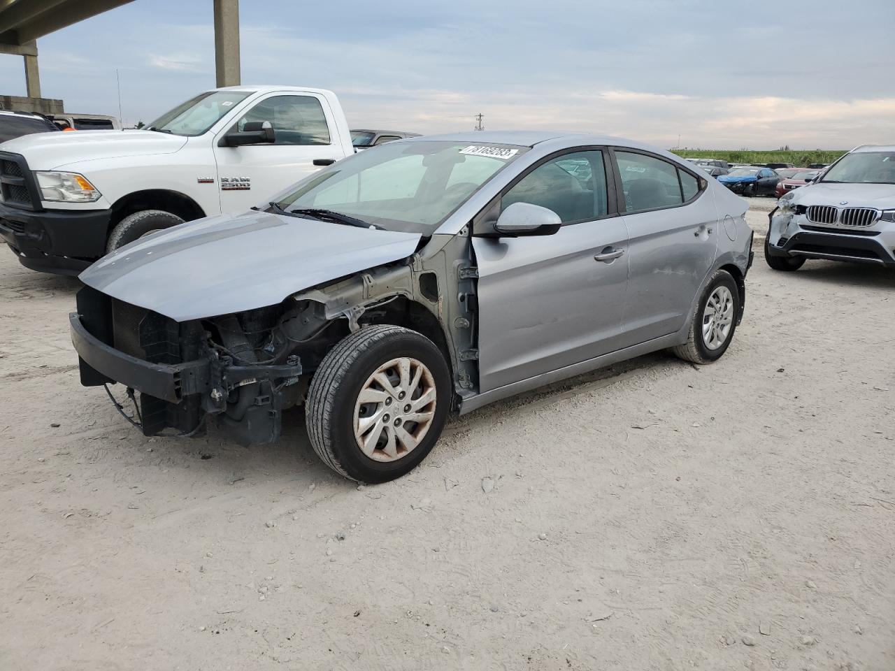 Изображение 1 2017 HYUNDAI ELANTRA SE 2017 с VIN 5NPD74LF4HH111802