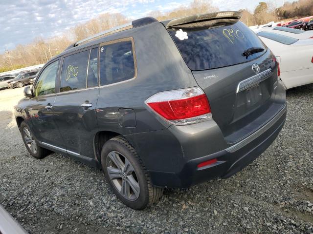 Image 2 of 2012 TOYOTA HIGHLANDER LIMITED 2012 with VIN 5TDDK3EH8CS106967