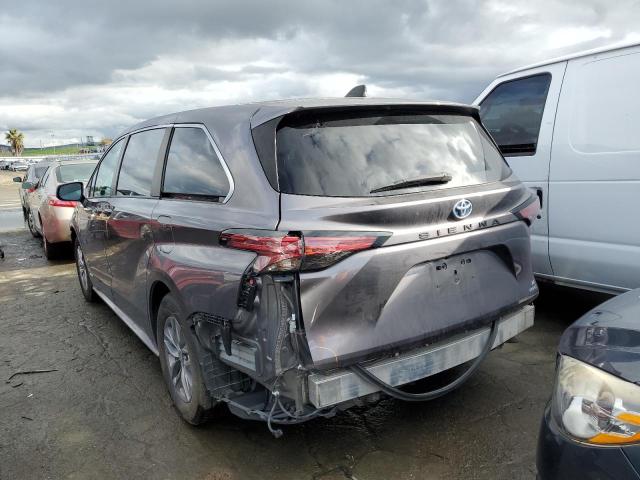 Изображение 2 2021 TOYOTA SIENNA LE 2021 с VIN 5TDKRKEC3MS027354