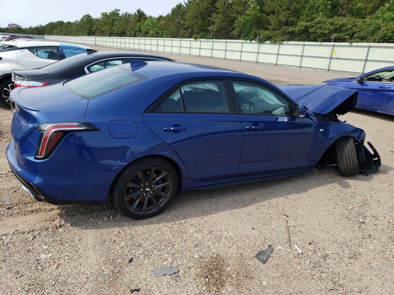 Image 3 of 2023 CADILLAC CT4 SPORT 2023 with VIN 1G6DG5RK9P0103798