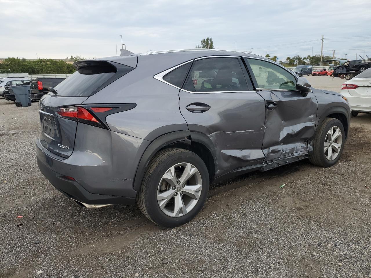 Image 3 of 2017 LEXUS NX 200T BASE 2017 with VIN JTJYARBZ3H2084280
