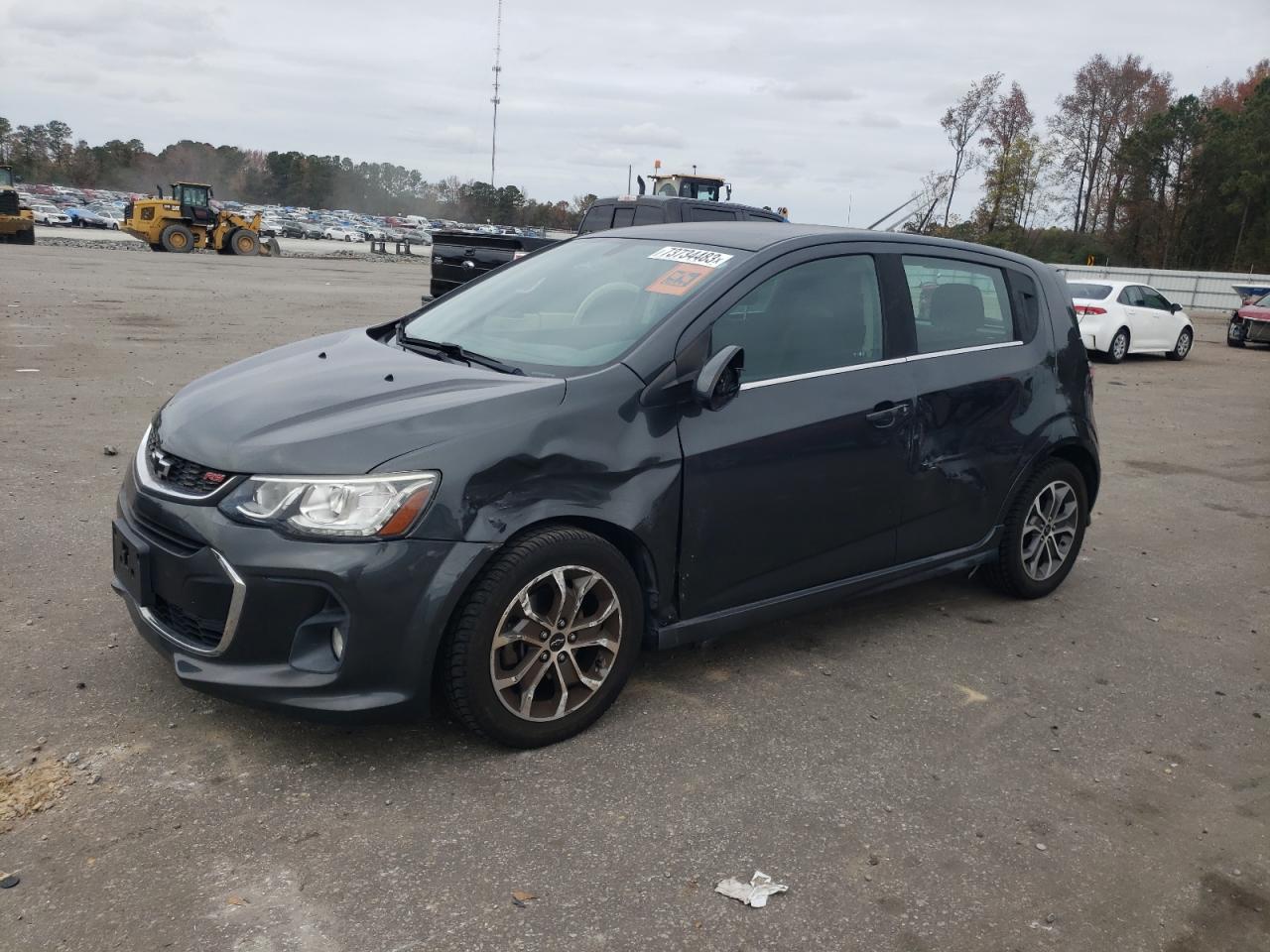 Image 1 of 2018 CHEVROLET SONIC LT 2018 with VIN 1G1JD6SH2J4106094