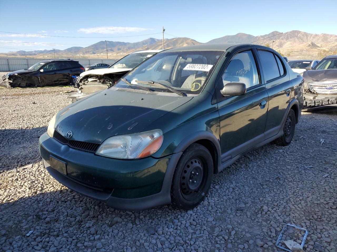 Image 2 of 2000 TOYOTA ECHO  2000 with VIN JTDBT1239Y0022331