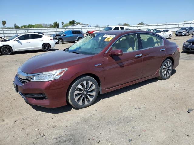 Изображение 1 2017 HONDA ACCORD TOURING HYBRID 2017 с VIN JHMCR6F77HC003531