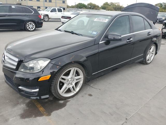 Image 1 of 2013 MERCEDES-BENZ C 250 2013 with VIN WDDGF4HB6DA790159