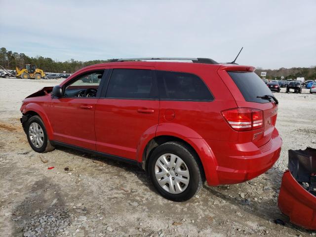 Image 2 of 2017 DODGE JOURNEY SE 2017 with VIN 3C4PDCAB9HT637357