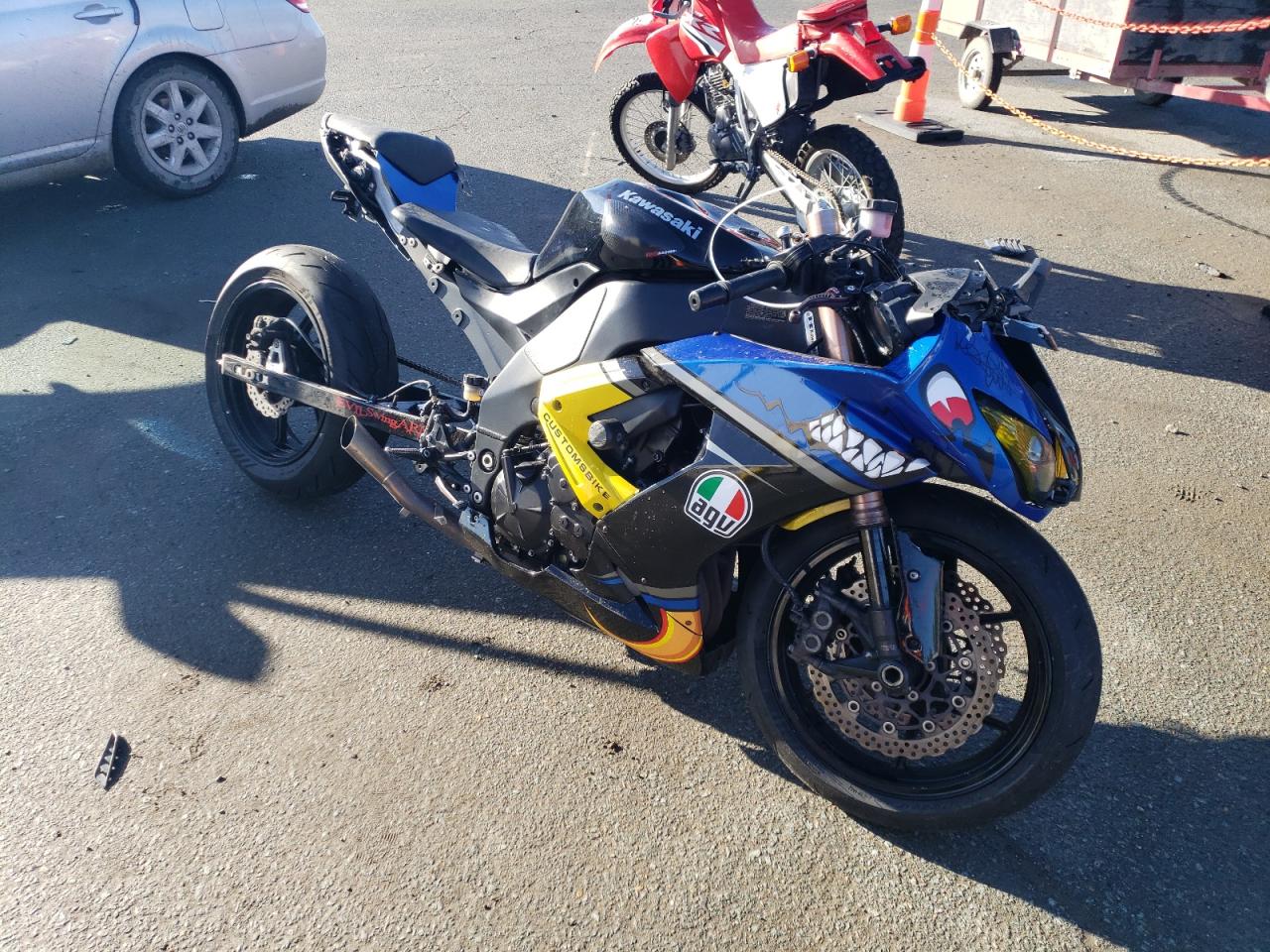 Obraz 1 z 2008 KAWASAKI ZX1000 E 2008 z VIN JKAZXCE108A007598