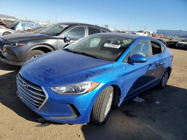 Image 1 of 2017 HYUNDAI ELANTRA SE 2017 with VIN 5NPD74LF6HH204935