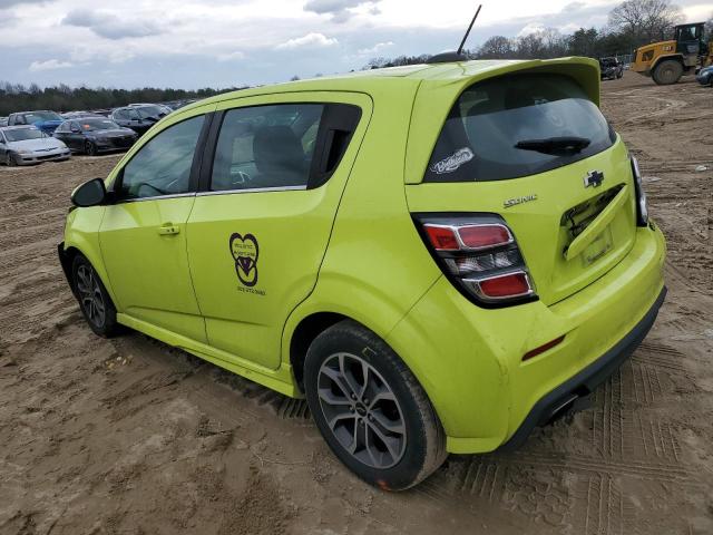 Image 2 of 2019 CHEVROLET SONIC LT 2019 with VIN 1G1JD6SB1K4128293