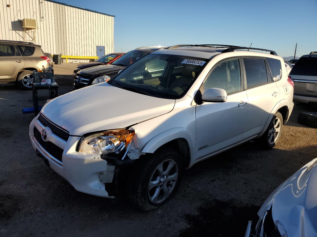 Image 1 of 2012 TOYOTA RAV4 LIMITED 2012 with VIN 2T3DF4DV6CW203830
