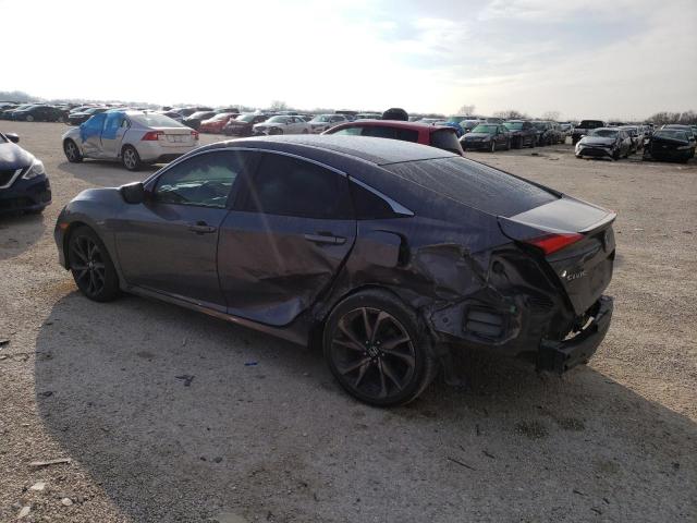 Image 2 of 2020 HONDA CIVIC SPORT 2020 with VIN 19XFC2F87LE017089