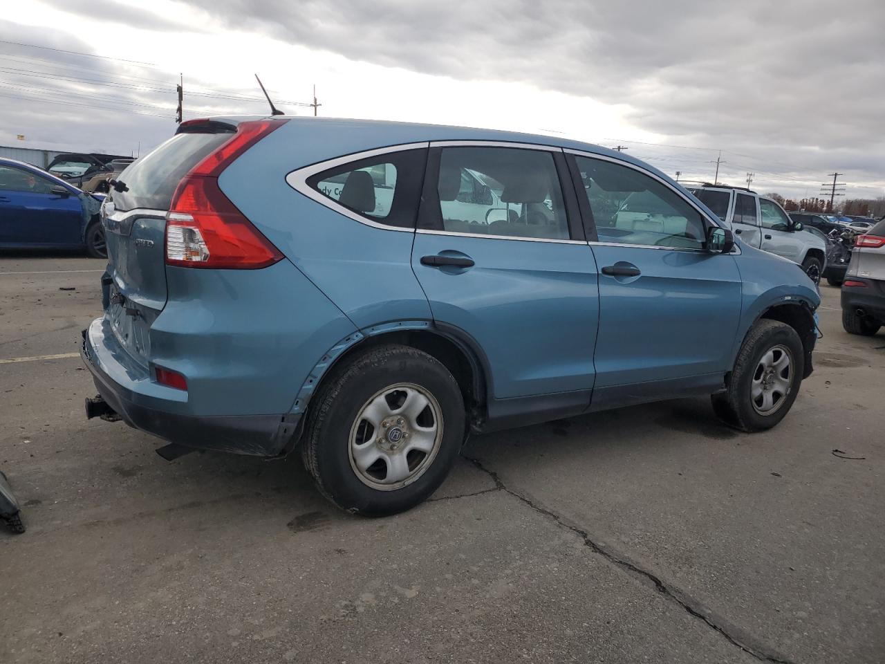 Obraz 3 z 2015 HONDA CR-V LX 2015 z VIN 2HKRM4H35FH642873