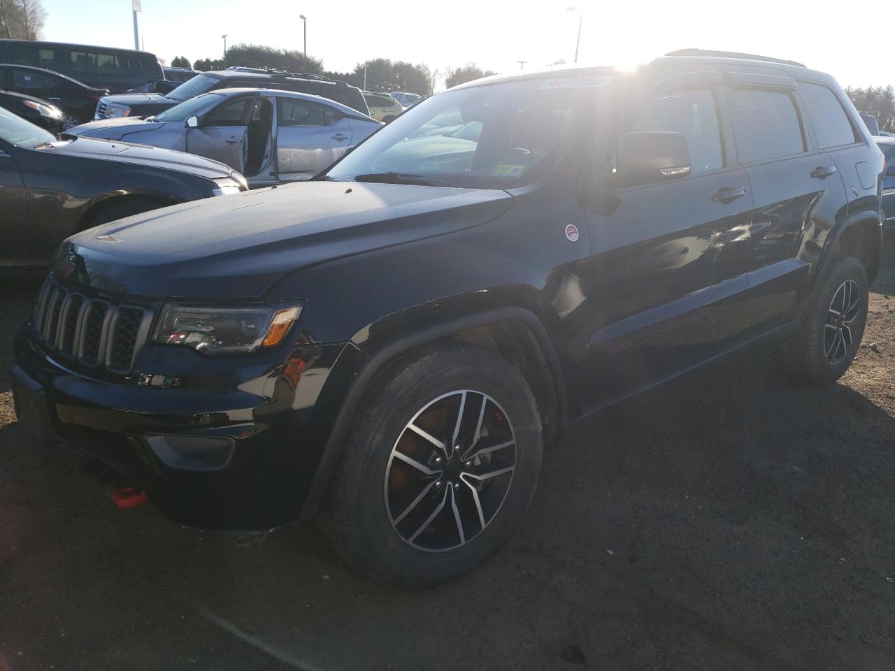 Image 1 of 2021 JEEP GRAND CHEROKEE TRAILHAWK 2021 with VIN 1C4RJFLGXMC647266