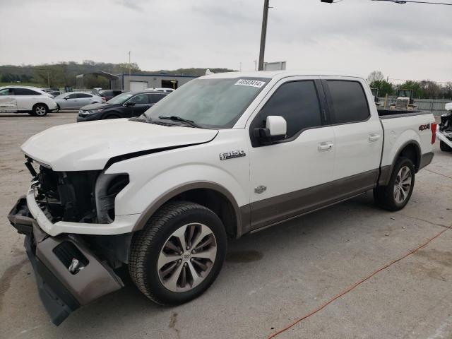 Image 1 of 2018 FORD F150 SUPERCREW 2018 with VIN 1FTEW1EG2JFB25998