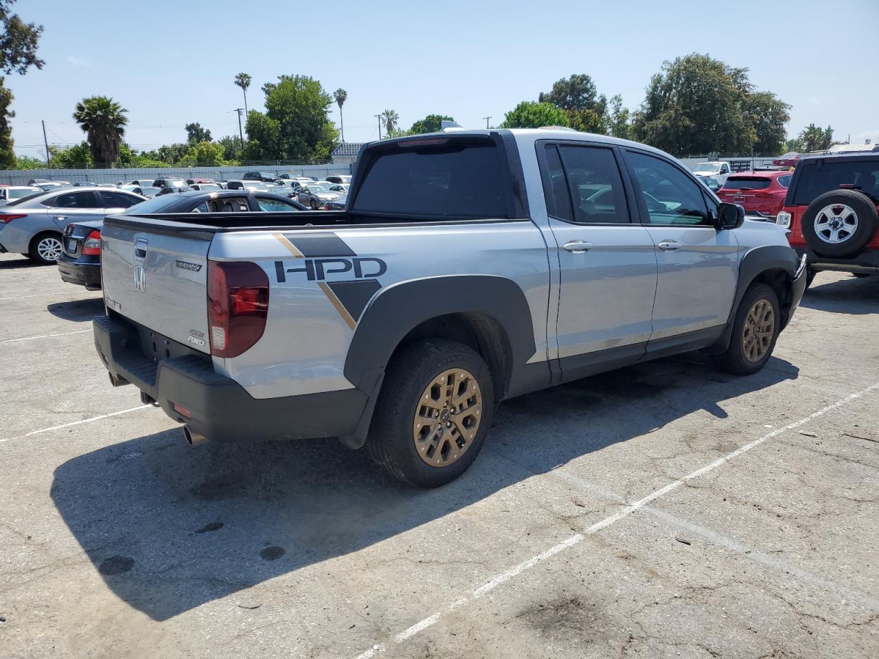 Изображение 3 2022 HONDA RIDGELINE SPORT 2022 с VIN 5FPYK3F11NB000569