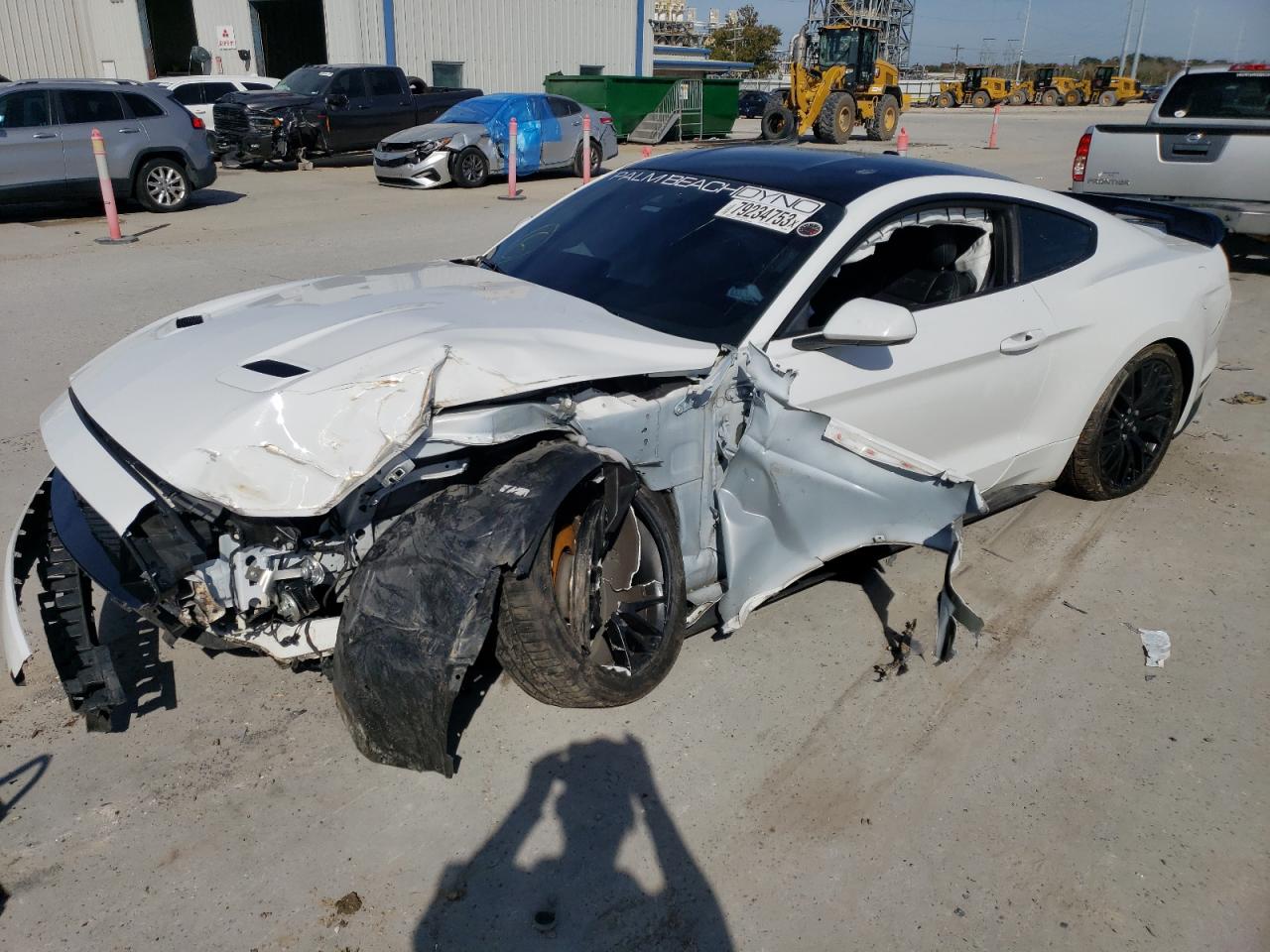 Image 1 of 2019 FORD MUSTANG GT 2019 with VIN 1FA6P8CF5K5194038