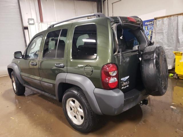Image 2 of 2006 JEEP LIBERTY SPORT 2006 with VIN 1J4GL48K66W242990