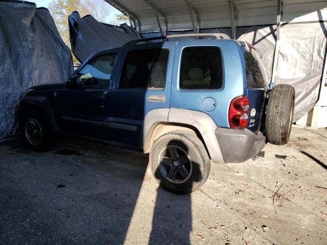 Image 2 of 2006 JEEP LIBERTY SPORT 2006 with VIN 1J4GL48K66W279599