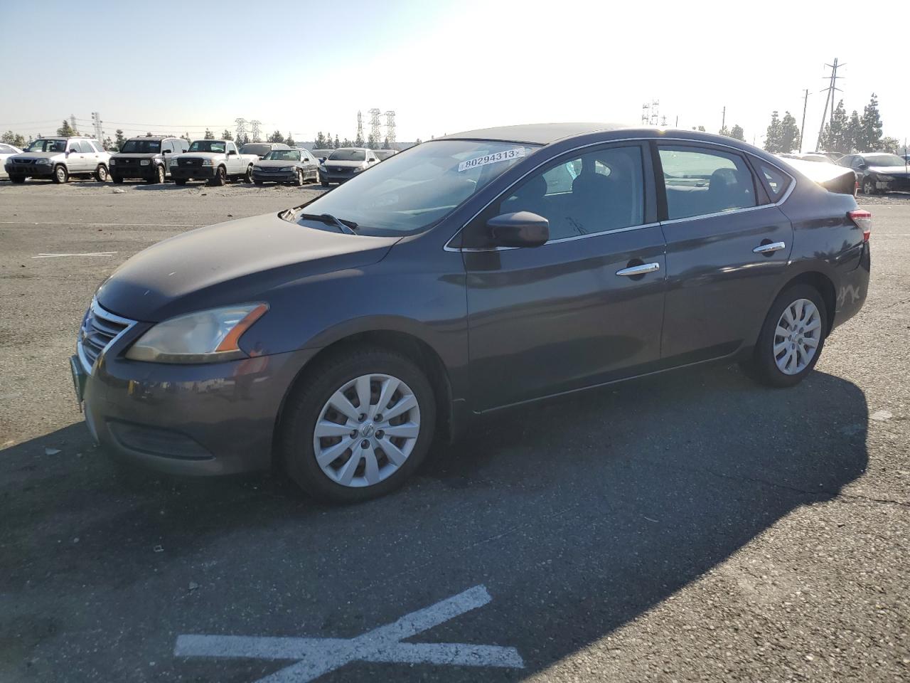 Image 1 of 2014 NISSAN SENTRA S 2014 with VIN 3N1AB7AP0EL653993