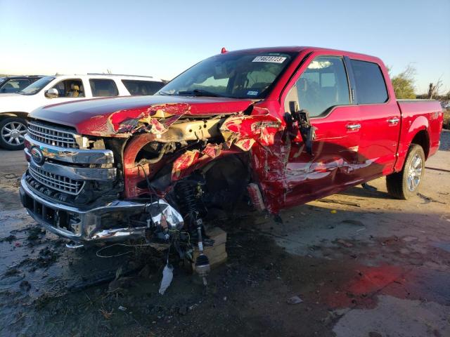 Image 1 of 2018 FORD F150 SUPERCREW 2018 with VIN 1FTEW1EGXJKE39356