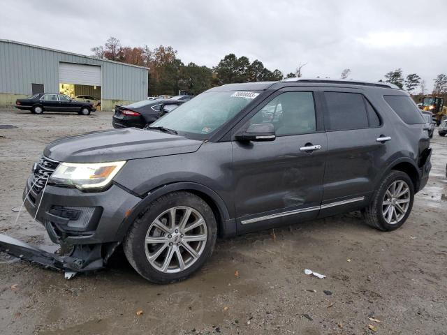Image 1 of 2017 FORD EXPLORER LIMITED 2017 with VIN 1FM5K7FH7HGE32766