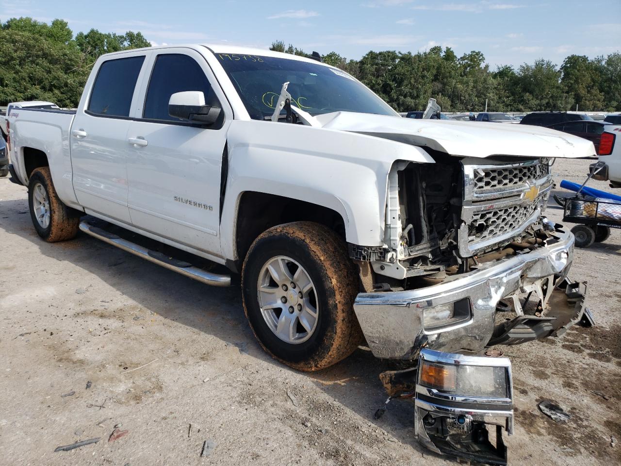 Image 1 of 2015 CHEVROLET SILVERADO K1500 LT 2015 with VIN 3GCUKREC6FG195738
